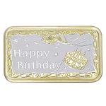 Ananth Jewels Pure Silver Coin 10 grams Happy Birthday Cake Gift