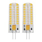 Best to Buy (6-PACK) Dimmable 6.5-Watt T4 G4 LED Bulb 12-30V AC/DC, 72SMD 2835 LED, 6.5W Warm White Color (Jc10 Bi-pin 35-40w Replacement)