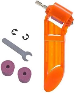 Ensemble d'aiguiseurs de forets, aiguiseur de forets portables en ABS pour meuleuse et polissage pour forets de 2 à 12,5 mm (orange)