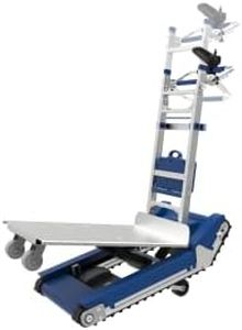 XSTO CT420SC Electric Heavy Duty Stair Climbing Hand Truck Dolly, 925 lbs Capacity with Support Wheels and 2 Motors, AutomaticTrack Stair Climbing Dolly for Heavy Duty Material Handling