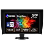 Eizo ColorEdge CG2700S computer monitor 68.6 cm (27") 2560 x 1440 Pixels Wide Quad HD LED Flat Black