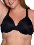 Vanity Fair Women's Beauty Back Full Figure Underwire Bra 76380, Midnight Black, 42DD