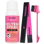 Dolahair Lace Melting and Holding Spray Glue-Less Hair Adhesive for Wigs Lace Bond Adhesive Wig Spray Medium Hold Edge and Hairline Protect Wig Spray for Lace Front Wig Glue Spray Lace Melt Spray