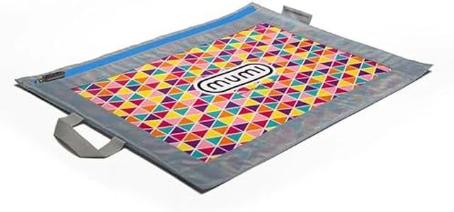 MUMI Project Organizer 19.5” x 14”- Art Portfolio Case, Storage For Arts, Posters, Scrapbooking Suits Students, Artists, Teachers And Professionals - Blue