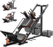 FEIERDUN Leg Press Hack Squat Machine Combo