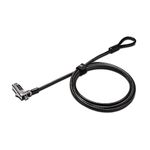 Kensington Slim Combination Laptop Lock, Security Locking Cable, T-Bar Standard Slot for Laptop Computer(K60600WW)