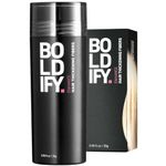 BOLDIFY Hair Fibres for Thinning Hair (MEDIUM BLONDE) - 28g Bottle - Undetectable & Natural Hair Filler Instantly Conceals Hair Loss - Hair Powder Thickener, Topper for Fine Hair for Women & Men