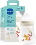 MAM Premium Glass Baby Bottles, Eas