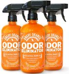 Angry Orange Pet Odor Eliminator for Strong Odor - Citrus Deodorizer for Strong Smells on Carpet, Furniture & Floors - 3 Pack - Puppy Supplies