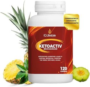 Brucia Grassi Potenti Veloci Drenante Forte Dimagrante Garcina Cambogia Carnitina Bromelina Pillole Per Dimagrire Velocemente Donna Uomo 120 cps Made in Italy