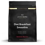 Protein Works - Ultimate Diet Breakfast Shake , Low Calorie Breakfast Shake , High Protein , Low Sugar Breakfast , 9 Servings , Summer Berries , 500g