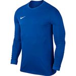 Nike LS Park VI Jsy – Long-Sleeved Shirt, Royal Blue / White, Small