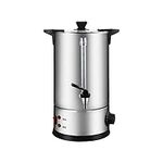 Commercial Coffee Urn 100 Cups, Electric Stainless Steel Coffee Urn Dispenser 16L, Commercial Coffee Urn Maker, Hot Beverage Dispenser Hot Water Urn