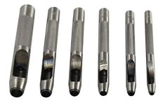 Tools Centre Heavy Duty 6pcs Hollow Punch Set