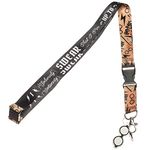 Harry Potter Solemnly Swear Lanyard with Charm and ID Holder