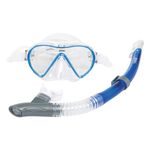 Zoggs Reef Explorer Snorkel Set Carton Box Reflex Blue Clear