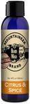 Beard Wash by Mountaineer Brand All-Natural beard shampoo - Cleans and Conditions (4 ounce WV Citrus & Spice)
