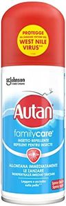 Autan Family Care Spray Secco Insetto Repellente e Antizanzare, 100ml