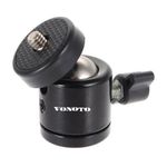 Mini Ball Head VONOTO 1/4" Screw Tripod Mini Ball Head for DSLR Camera Camcorder Light Bracket Swivel