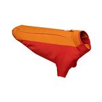 RUFFWEAR, Undercoat Water Dog Jacket, Insulated Amphibious Gear for Cold Water Swimming, Campfire Orange, X-Small