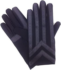 Isotoner Men's smarTouch Heritage Stretch Glove with smartDRI, Black, L