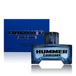 Hummer Hummer Chrome 125ml Edt SPR, 125 Milliliters - 4.2 Oz, Eau De Toilette Spray (M-4838)