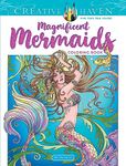 Creative Haven Magnificent Mermaids Coloring Book