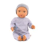 LullaBaby – 14-inch Realistic Baby Doll – Hazel Eyes & Soft Body – Romper & Pacifier Accessory – Pretend Play Toys – Kids Ages 2 Years Old & Up – Baby Doll - Jumpsuit & Hat