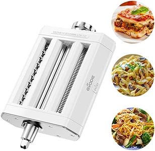 Pasta Attachment for KitchenAid Stand Mixer, 3-1 Pasta Maker Machine Included Pasta Sheet Roller, Spaghetti Cutter, Fettuccine Cutter by Gvode