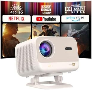 [Netflix-Licensed/Sound by JBL] Yaber L2 Plus Projector with WiFi 6 & Bluetooth, Native 1080P Projector 4K Support, Auto Focus/Keystone Correction, Built-in Apps, Portable Proyector for Home & Outdoor