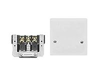 Merriway BH04524 45amp Cooker Outlet Plate White