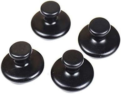 QYLHH 4 Pcs Mushroom Hot Massage Stones Set Natural Bian Warm Rocks Kit for Facial SPA5.5x3.5cm