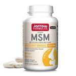 Jarrow Formulas, MSM, Methyl-Sulfonyl-Methane, 1000 mg, 200 Veggie Capsules