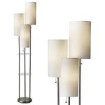 Adesso 4305-22 Trio 3-Light Floor Lamp, 68" Height, Smart Outlet Compatible