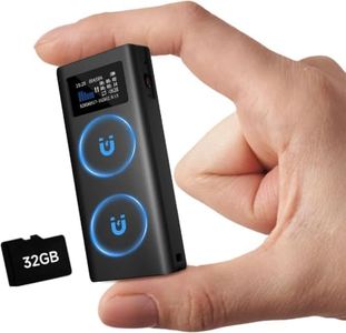 Volorful 32G Magnetic Voice Activated Recorder, 3000mAh-350Hrs Battery Time