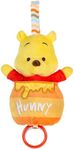 KIDS PREFERRED Disney Baby Winnie The Pooh Pulldown Honeypot Ziggle Multi Sensory Activity Toy with Pull Down Rings for a Jiggle and On The Go Fun