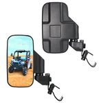 OFIG Ranger Side Mirrors, UTV Side Mirrors Compatible With Pro-Fit Polaris Ranger General Can Am Defender Maverick Trail, Break Away UTV Side View Mirrors