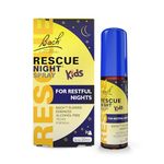 Rescue Kids Calm Nights Spray, Flower Essences, to Support Your Child and Promote A Calming Bedtime Routine, Alcohol Free, Spray onto Your Tongue