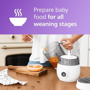 Philips Avent Baby Food Maker – Steamer and Blender for Infants