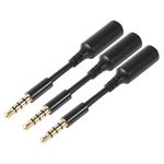 AUX Headphone 3.5mm Extension Cable - Male to Female Extender Audio Auxiliary Jack Adapter Wire Cord Plug Connector for iPhone iPod iPad, Smartphone Tablet, Home Car Speaker System (3 INCH)