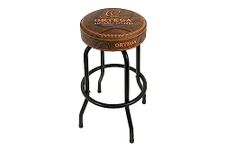 Ortega Guitars Padded Stage Stool – for Stage, Bar, Studio, Showroom – Height 76 cm – Vintage Brown (OBS30V2)