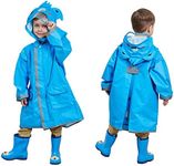 SSAWcasa Rain Poncho Kids,Toddler P