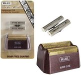 Wahl Professional 5 Star Series Shaver Shaper Replacement Foil & Cutter Bar Assembly, Super Close, Gold