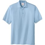 Large Sky Quality Polo Shirts with Front Placket and Button Ideal for Work wear or Casual wear