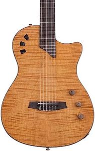 Cordoba Music Group Stage 6 String Semi-Hollow-Body Electric Guitar, Right, Natural Amber (99-750-0130)