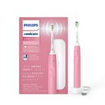 Philips Sonicare 4900 Power Toothbrush, Rechargeable Electric Toothbrush with Pressure Sensor, Deep Pink HX3683/36 AMZ Exclusive