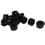 Sourcingmap 15mm Dia Cord Clip On EMI RFI Noise Ferrite Suppressor Filter 12Pcs