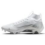 Nike Men's Vapor Edge Pro 360 Football Cleat, White/Metallic Silver-white, 12