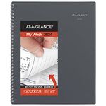 AT-A-GLANCE 2024 Weekly & Monthly Appointment Book & Planner, 8-1/2" x 11", Large, DayMinder, Gray (GC5200724)