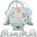 Beright 5-in-1 Baby Gym & Play Mat,